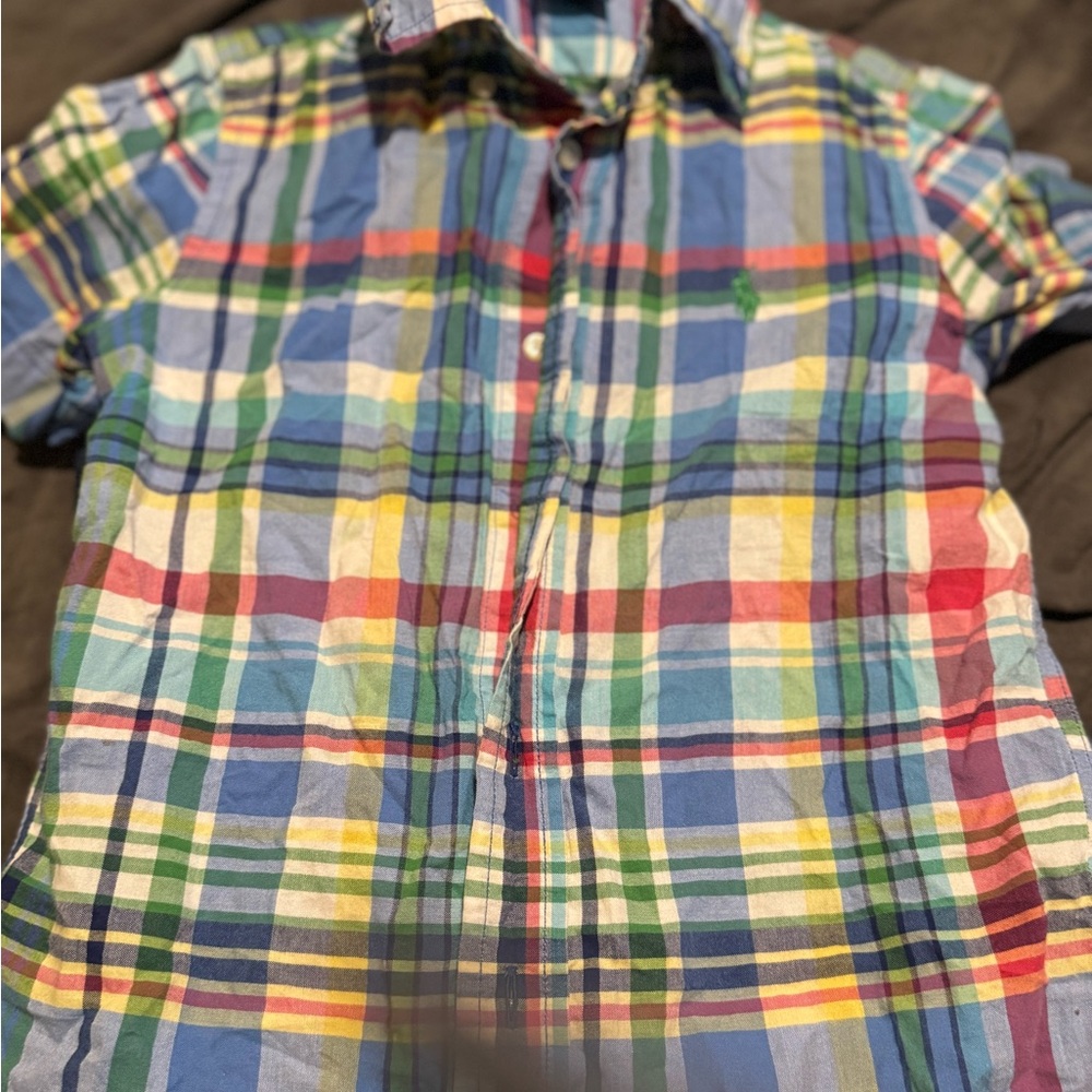 Men's Multicolor Plaid Shirt
